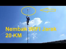 Terus bagaimana cara nya nembak wifi tetangga jarak jauh untuk kaum yang memiliki low budget? Nembak Wifi Jarak Jauh 20 Km Pakai Cpe610 Dengan Ketinggian 15 Meter By Musik Time