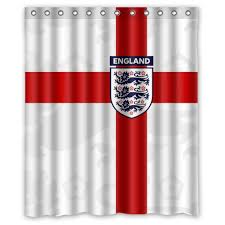 Logo england national football team in.eps +.pdf file format size: Buy Love Beauty Custom England National Football Team Logo Fabric Waterproof Polyester Shower Curtain For Bathroom 60 X 72 In Cheap Price On Alibaba Com