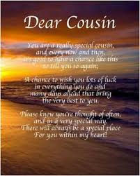 Personalised Dear Cousin Poem Birthday Christmas Gift Present Ebay