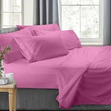 Sweethome collection hotel dobby embossed bedding set, pink, queen. Light Pink Queen Sheets Wayfair