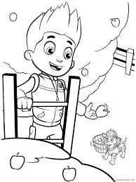 Paw patrol ryder coloring pages to print. Paw Patrol Coloring Pages Tv Film Ryder Paw Patrol 13 Printable 2020 05987 Coloring4free Coloring4free Com
