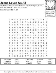 Jesus Loves Us All Word Search In 2020 Jesus Loves Us Jesus Jesus Loves