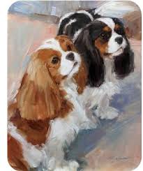 Pin By Sabrina Witchyways 3rd Profile On Art Pampered Pooch In 2020 Spaniel Art Dog Paintings Dog Art