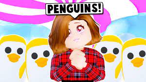 And this is a pretty cheap. I Got The New Legendary Golden Penguin On Adopt Me And Penguin Giveaway Roblox Youtube