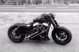 48 Hd Bsl Dark Parts Iron Optics Thunderbike Harley Bikes Bobber Motorcycle Harley Sportster 48