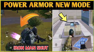 This is the new 0.13.0 pubg mobile update which you can now download. Power Armor Mode Gameplay In Pubg Mobile New Iron Man Shut New Power Armor Mode Youtube