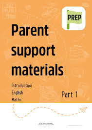 Https Education Qld Gov Au Curriculums Learningfromhome Parent Materials Parent Support Materials Eng Maths Prep Part 1 Pdf