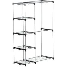 Your host, zakiya, shows you (in less than four minutes) how to assemble our double rod closet system! Whitmor Supreme Garment Closet Collection 19 5 In D X 45 38 In W X 68 In H Double Rod Metal Closet System Shelves 6779 3044 The Home Depot
