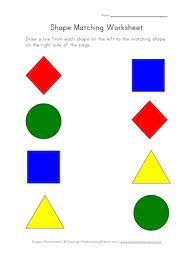 Worksheets are kindergarten matching shapes work, score, matching 2 d shapes, shape matching work, shape matching work, name score, matching basic shapes, intermediate matching. Printable Shapes Worksheet Match Shapes All Kids Network