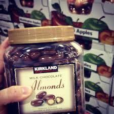 Chocolate Covered Almonds At Costco Ww Friendly 5 Points For 11 Love These Chocolate Covered Almonds Chocolate Covered Chocolate Almonds