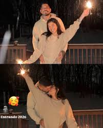 UFC stars Alex Pereira and Tracy Cortez kicking off 2026 👀