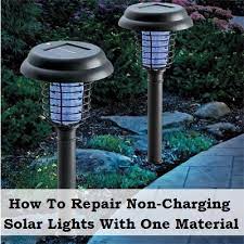 Fix Non Charging Solar Garden Lights Solar Lights Garden Solar Led Lights Solar Lights