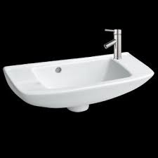 Great Sink For A Really Small 1 2 Bath Small Square Sink White Vitreous China Small Square Sink Wall Mounted Bathroom Sinks Small Bathroom Sinks Bathroom Sink