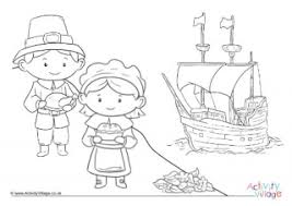 Kids will be able to explore the history of thanksgiving through coloring pages and reading exercises. Thanksgiving Colouring Pages