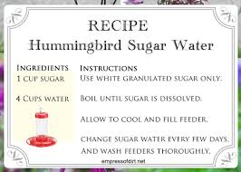 Follow this simple recipe for hummingbird nectar to attract hummingbirds to your backyard. Best Hummingbird Nectar Recipe Hummingbirds Plus
