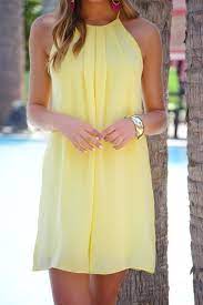 50 Summer Short Dresses Ideas Cute Yellow Dresses Yellow Dress Summer Short Dresses