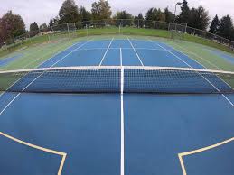 Played on a small court, the perforated polymer ball is served underhanded over a lowered net and is then hit after the first. How To Make Your Own Pickleball Court Dink Pro