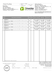 Modele de facturi fiscale create în word și excel. Model Factura Fiscala Creat In Word Si Excel