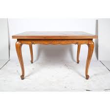 Cushman colonial creations table vintage pull out leaves ebay. Louis Xv Style Parquet Top Drop Leaf Dining Table Vintique