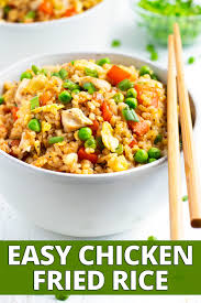 If you're in a hurry, you can stick it in the freezer until cooled. Quick Easy Chicken Fried Rice Recipe Evolving Table