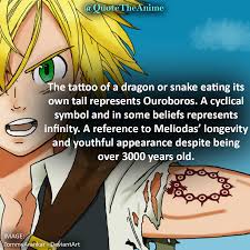 I didn't know a handsome person was under that ugly body of armer he stated as he took a closer look at ban's tattoo to make sure it was the real deal and not a knock off if i. Comment What Tattoo You Want Anime Seven Deadly Sins Follow Quotetheanime For Seven Deadly Sins Anime Seven Deadly Sins Tattoo Seven Deadly Sins