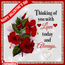 Pin By Redheadsrule On 123 Greetings Com Thinking Of You Valentine Day Love Happy Valentines Day