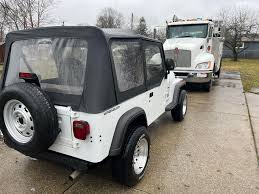 Image result for Bright White 1994 Wrangler