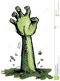 Cartoon Of A Green Zombie Hand Stock Vector Illustration Of Cemetery Hand 21823527 Zombie Illustration Zombie Hand Zombie Cartoon