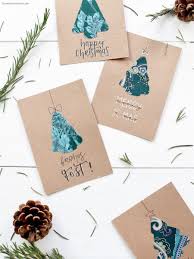 Sie vermitteln dem empfänger, dass sich jemand zeit für diese persönlichen grüße genommen hat, und. Diy Tannenbaum Weihnachtskarte Mit Stoff 12giftswithlovegoesxmas Blogger Adventskalender Turchen Nr 3 Love Decorations