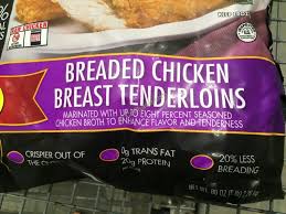 Cut the chicken breast into thin strips. Costco 7416 Tyson Foods Panko Breaded Tenders Spec Costcochaser