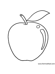 Apple Coloring Pages For Kindergarten Apples Are One Of The Fruits That Many People Like Apart From Apple Coloring Pages Apple Coloring Fruit Coloring Pages