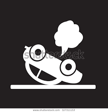 Car Auto Accident Icon Stock Vector Royalty Free 327311153 Royalty Free Accident Stock Vector