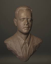 The portrait of a piece I started a long time ago and never got back to  again. I have quite a few like her, and sometimes I'll look with fresh eyes  and