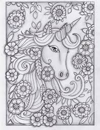 Free printable unicorn coloring pages for adults. Unicorn Printable Coloring Pages For Adults Novocom Top