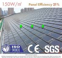Emerging Top Energy BIPV Solar Roof Tiles Shingles Solar Roofing System  Looking for Distributors Stone Coated Metal Roofing