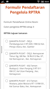 Cv atau daftar riwayat hidup. Pemprov Dki Buka Lowongan Pengelola Taman Rptra Secara Online Dibacaonline