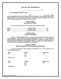 It's only an example and is not to be assumed legally binding or valid in all 50 states or in other countries. Bill Of Sale Form Florida Last Will And Testament Form Templates Fillable Printable Samples For Pdf Word Pdffiller