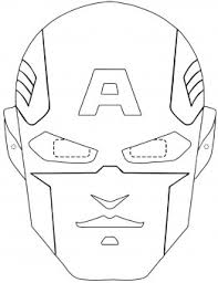 Who would have thought that the shield used by captain america turned out to have some mysteries that are rarely known to marvel fans, what are they? Captain America Masks Coloring Page To Print Out Free Kids Coloring Pages Printable