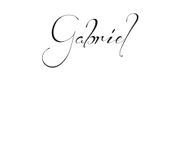 Tatuagem Gabriel usando o estilo de letra Before the Rain Regular | Tatuagem lol, Tatuagem, Tatuagens nomes