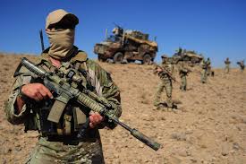 Australian Sas R Operators On Patrol Military Special Forces Special Forces Us Special Forces