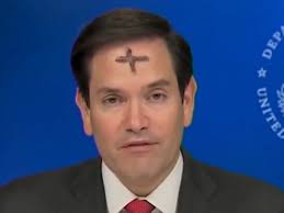 US Secretary of State makes bold Christian gesture