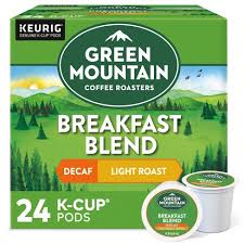 Twinings of london decaffeinated earl grey tea. 24ct Green Mountain Coffee Breakfast Blend Decaf Keurig K Cup Coffee Pods Decaffeinated Light Roast Target