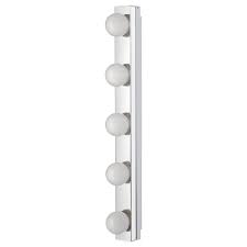 Ikea mirror with lights dressing table. Ledsjo Stainless Steel Led Wall Lamp Ikea