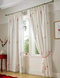 Duchess jacquard pencil pleat lined curtains. Dress Your Windows With Lace Lined Or Translucent Voile Curtains Elisdecor Com