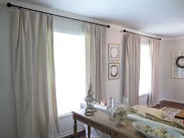 Diy Curtains From Drop Cloths Live The Home Life Diy Curtains Cheap Curtains Curtains Living Room