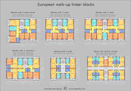 European Walk Up Floor Plan 2 3 4 Room Apartments Apartment Floor Plans Condo Floor Plans Architectural Floor Plans
