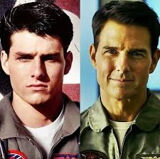 Tom Cruise's iconic Top Gun style