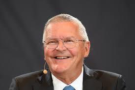 Lars Rohde Governor of National Bank of Denmrk Editorial Stock Image