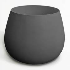 Shop commercial grade pvc planters. Ronco Large Contemporary Vessel Planter In Concrete Stardust