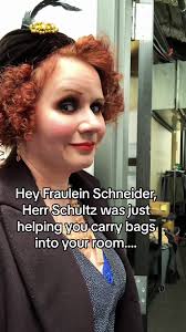 Nothing Gets By Kost! #cabaret #cabaretmusical #cabaretbroadway  #frauleinkost #kost #sallybowles #draftpost